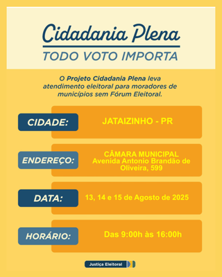 Mutirão da Justiça Eleitoral