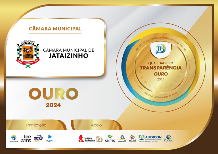 Qualidade em Transparência Ouro 2024